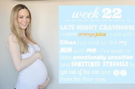 22 weeks pregnant, pregnancy updates, pregnancy blog, 22 weeks pregnancy cravings, Bump updates 