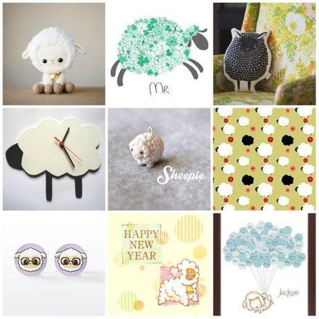 I Love Sheep x 2 Curated by The Friday Rejoicer