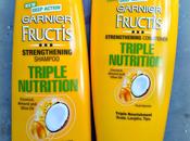 Garnier Fructis Triple Nutrition Shampoo Conditioner Current Hair Story