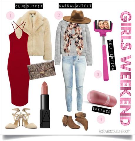 Fab Friday: What to Pack for a Girls Weekeend