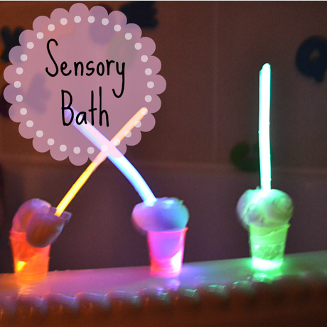 Sensory bath fun
