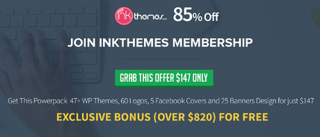 Inkthemes MemberShip Sale Discount 85% Get Everything for just $145 for first month : eAskme