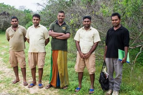 A few of the Sri Lankan locals that Ayu in the Wild works with.