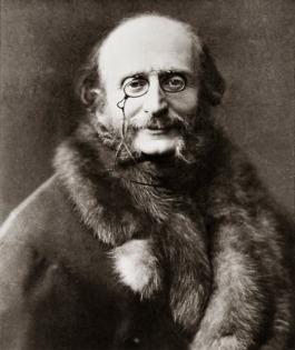Jacques Offenbach ca. 1875 (Felix Nadar)