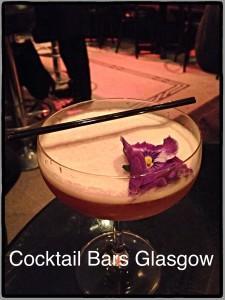 Cocktail bars Glasgow