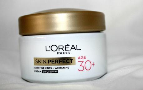L’Oreal Skin Perfect Anti-Fine Lines + Whitening 30+ Cream Review