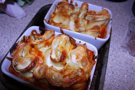 Sweet & Savoury Sundays: Baked Pasta Roll Ups & Apple Cake