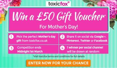 ToxicFox Mother's Day Competition & Discount Code