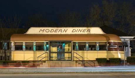 Celebrate John Woolfe, for he is capturing the roadside diner, and most of them are (I just learned) Worchester Lunch Car Diners