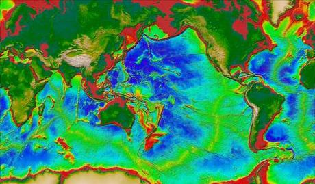 is Australia the slid impact-remnant of Earth's second smaller Moon?