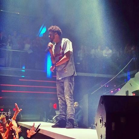 J. Cole Performs At LIV Night Club