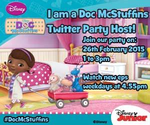 Thursday is #DocMcStuffins Twitter Party Day!