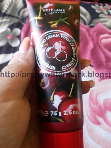 Review-Refreshing Hand Cream with Cherry Extract