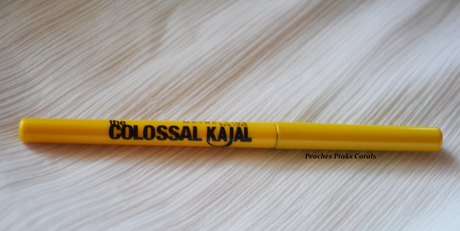 Maybelline New York Colossal Kajal Review, Swatches and EOTD