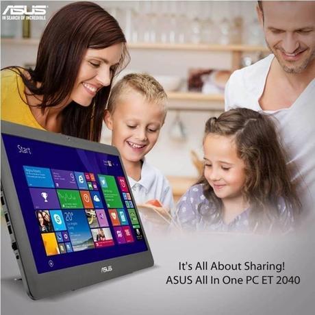 ASUS All-in-one PC ET2040IUK - A Simple, Elegant and Swift Answer to all Home Computing Needs