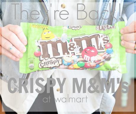 Inspired By My Childhood // Crispy M&M's Are Back