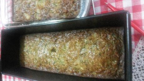 Whole Wheat and Bajra -Pearl Millet flour Sheet Cake with Zucchini, Pineapple and a smattering of coconut with Cream Cheese