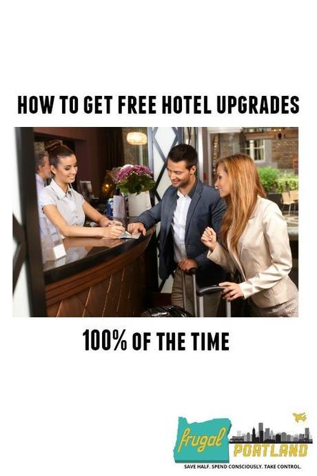 how to get free hotel upgrades