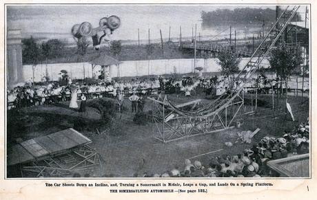 from the glory days of circus acts, the Loop the Loop