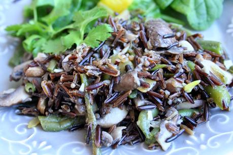 Wild Rice and Mushrooms