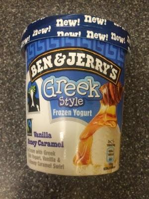 Today's Review: Ben & Jerry's Greek Style Vanilla Honey Caramel
