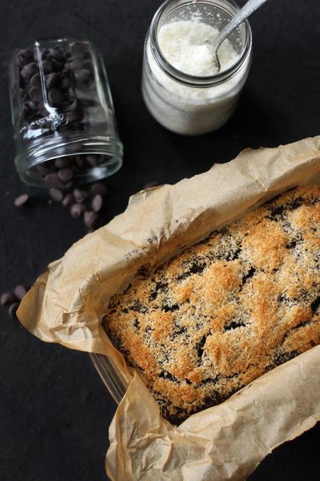 Whole Wheat Chocolate Coconut Banana Bread by With The Grains 