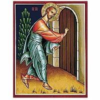 I stand at the door and knock...