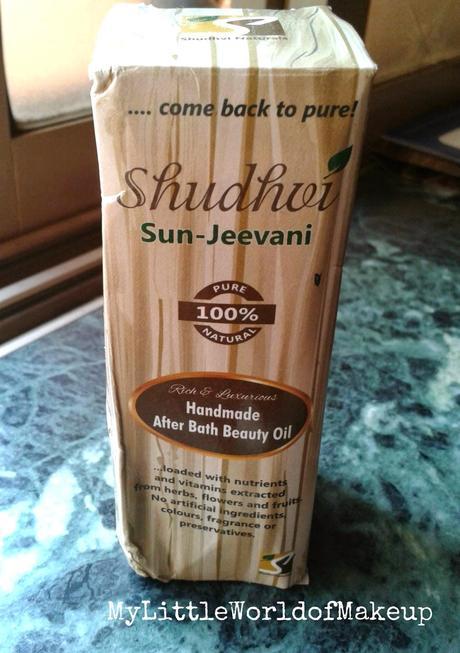 Shudhvi Sun Jeevani Handmade After Bath Beauty Oil Review