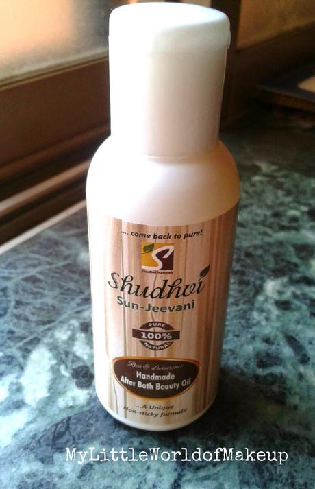 Shudhvi Sun Jeevani Handmade After Bath Beauty Oil Review