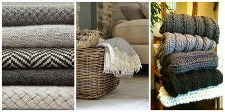 House & Home : My Old Sofas + Throws, Blankets and All Things Snuggly.