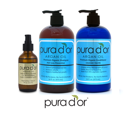 Pura d'or: Hair and Body Care with Argan Oil