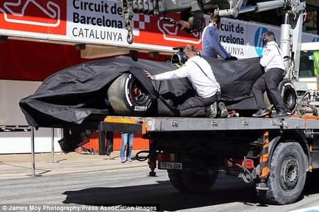 McLaren's accident ~ Fernando Alonso tweets from hospital !