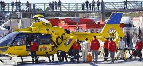 McLaren's accident ~ Fernando Alonso tweets from hospital !
