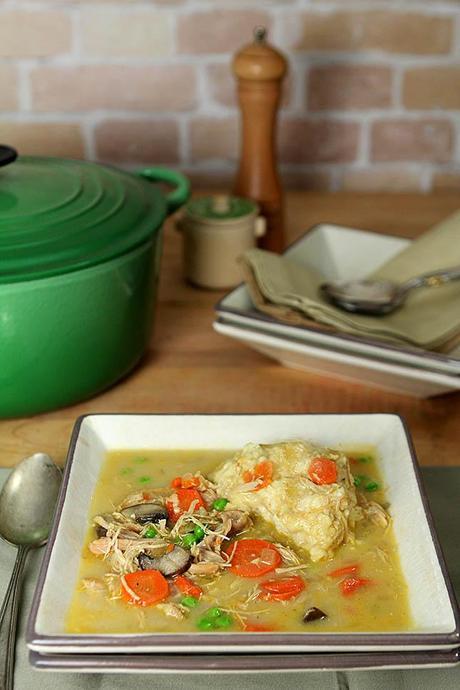 Old Fashioned Chicken Soup with Dumplings