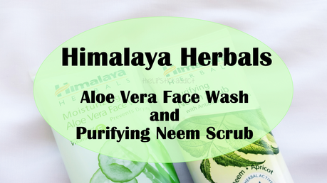 Himalaya Herbals Aloe Vera Face Wash and Purifying Neem Scrub