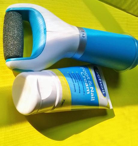 Scholl Velvet Foot Express Pedi Electronic Foot File + Foot & Nail Cream Review