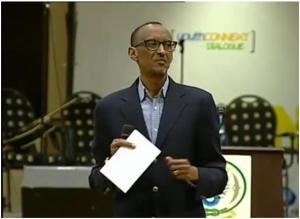 The Rwandan president Paul Kagame during his speech of June 30th, 2013 before the Rwandan youth, during which he asked all Hutus, especially the Hutu youth, to apologize for the genocide committed by their parents and relatives. But will his Tutsi peers apologize for the genocide committed against Hutu since October 1st, 1990, this inside Rwanda, and then inside the Democratic Republic of Congo?