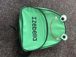 New Personalised backpack from Cheeky Baby Tees