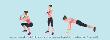 exclusive coupon code for Kayla Itsines bikini body guides – ends Feb 28th!