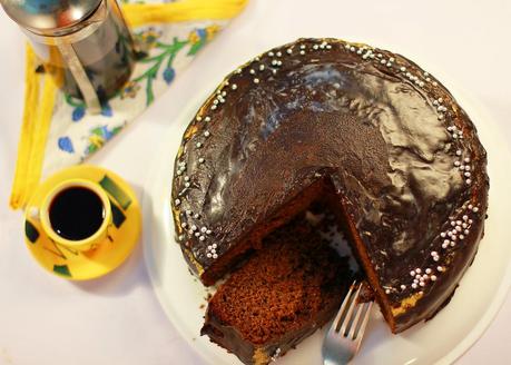 Bajra and Atta Chocolate Cake and some Ganache #PearlMillet #WholeWheat #Wholesome #for for theCake