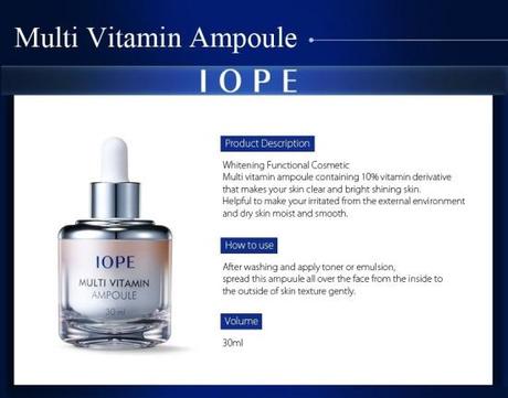 IOPE Multi Vitamin Ampoule info
