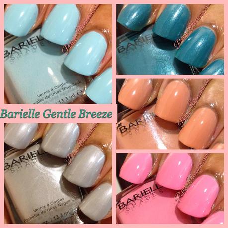 Barielle Gentle Breeze Collection - Swatches & Review