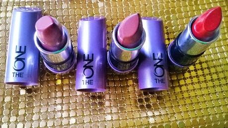 Oriflame The One Matte Lipstick in Molten Mauve, Nutty Plum & Red Seduction Review:
