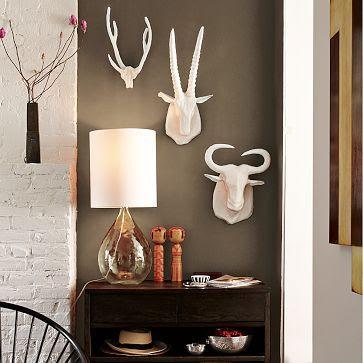 DIY Chevron Wall Antlers