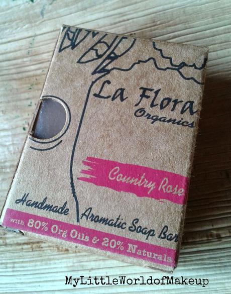 La Flora Organics Handmade Soap in Country Rose Review