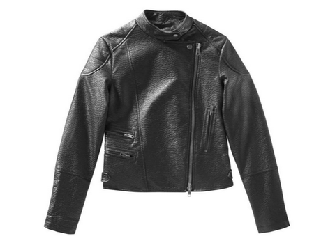 black moto jacket