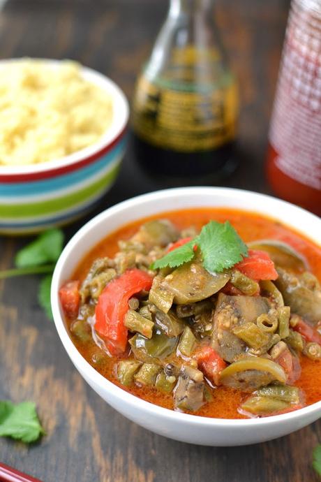 Thai Vegetable Red Curry (Vegan Recipe)