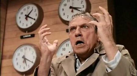 Peter Finch as Howard Beale in Network