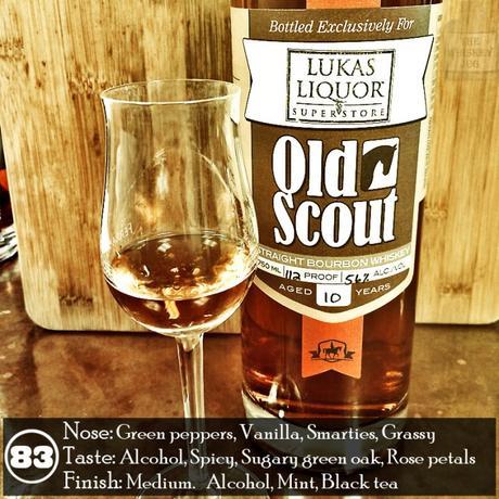 Old Scout Bourbon 10 years Review - Lukas Liquor
