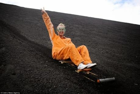 Personal Accident Policy ~ hazards ~ 'volcano boarding' at Nicaragua